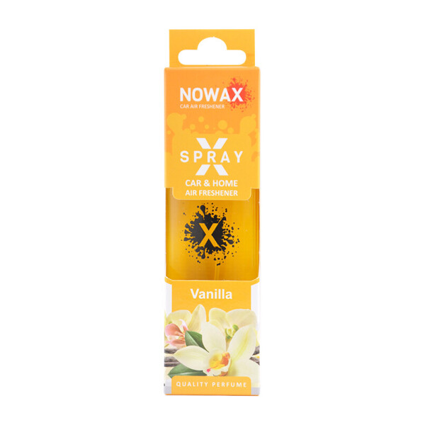 

Ароматизатор Vanilla 50мл с распылителем NOWAX X Spray (NX07591)