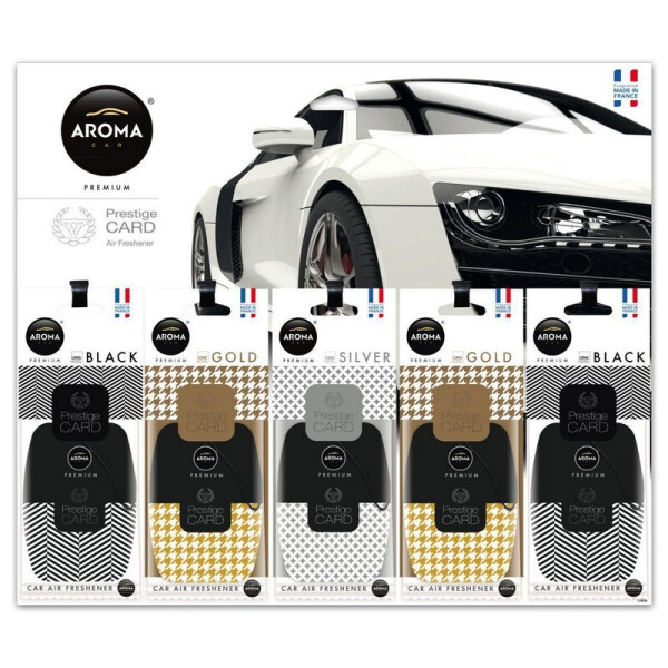 

Планшет ароматизаторов Aroma Car Prestige Card микс (25 шт)