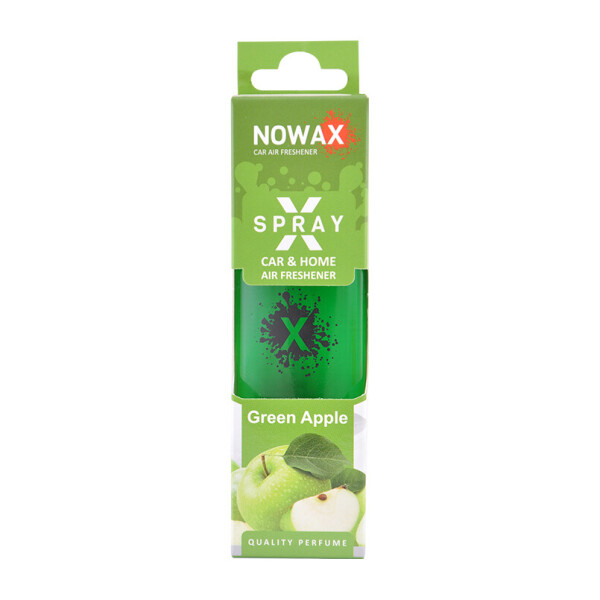 

Ароматизатор Green apple 50мл с распылителем NOWAX X Spray (NX07603)
