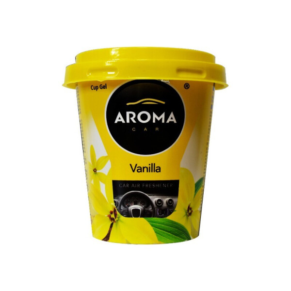 

Ароматизатор Aroma Car Cup Gel Vanilla Ваниль