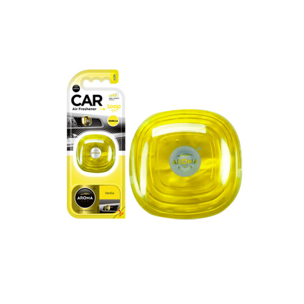 

Ароматизатор Aroma Car Loop Gel Vanilla (92599)