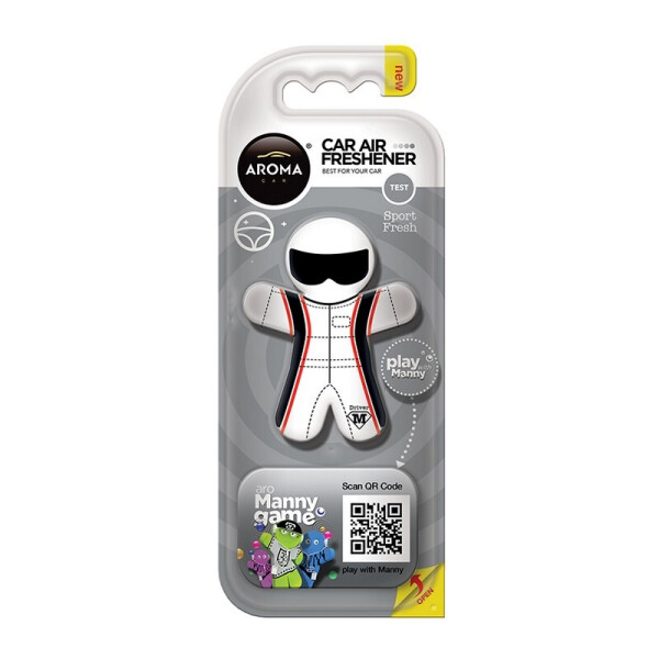 

Ароматизатор на дефлектор Aroma Car Manny Sport Fresh (83142)