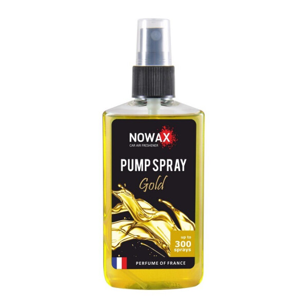 

Ароматизатор Nowax Pump Spray 75 мл Gold (NX07520)