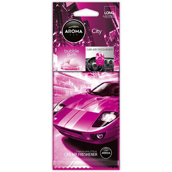 

Ароматизатор Aroma Car City Bubble Gum Жевательная резинка