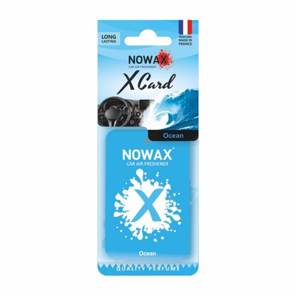 

Ароматизатор на зеркало NOWAX X Card Ocean (NX07542)