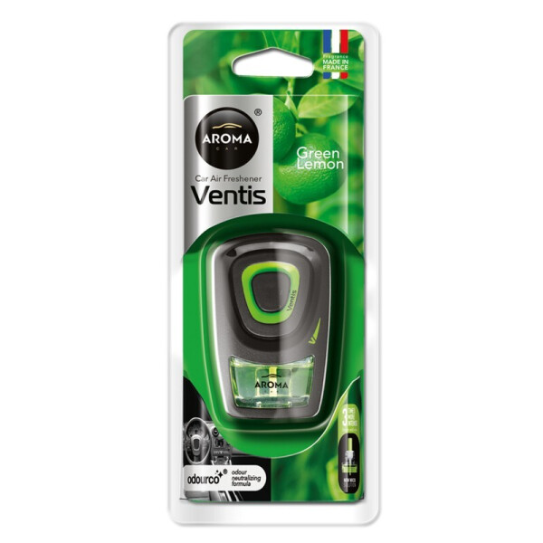 

Ароматизатор Aroma Car Ventis GREEN LEMON Зелёный лимон