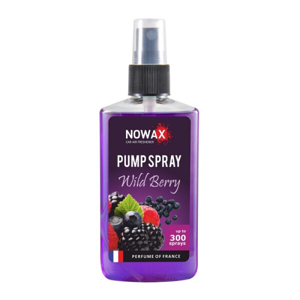 

Ароматизатор Nowax Pump Spray 75 мл Wild berry (NX07514)