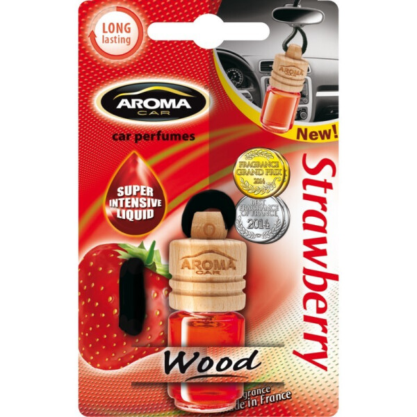 

Ароматизатор Aroma Car Wood Strawberry Клубника