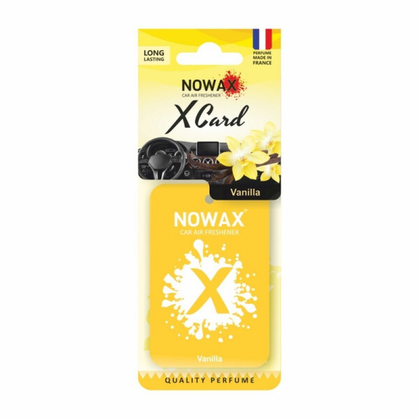 

Ароматизатор на зеркало NOWAX X Card Vanilla (NX07536)