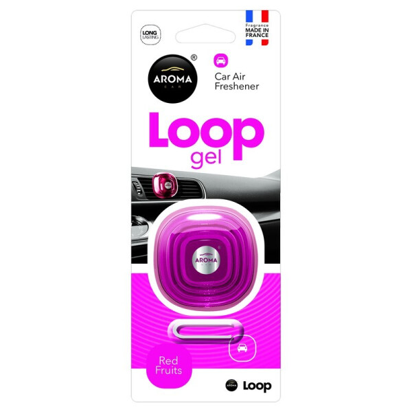 

Ароматизатор Aroma Car Loop Gel Red Fruits Красные фрукты