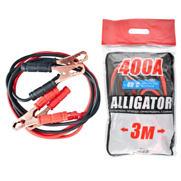 

Пусковые провода ALLIGATOR BC642 CarLife 400A 3м пакет
