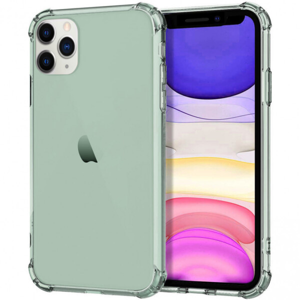 

TPU чехол Epic Ease с усиленными углами для Apple iPhone 11 Pro (5.8") Зеленый / Transparent (118824)