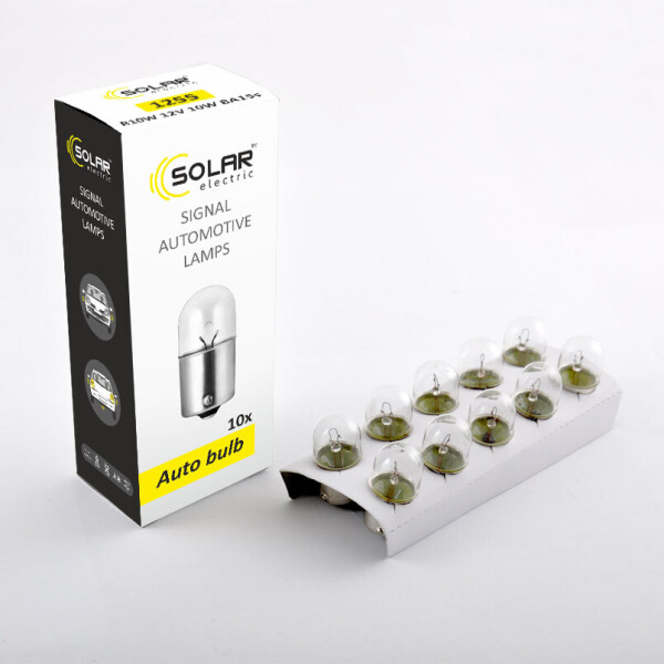 

Галогеновая лампа SOLAR R10W 12V (1255)