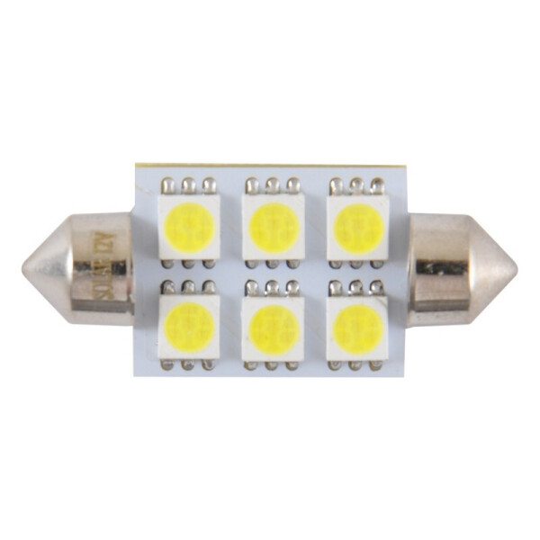 

Автолампы светодиодные Solar 12V SV8.5 T11x39 6smd 5050 white