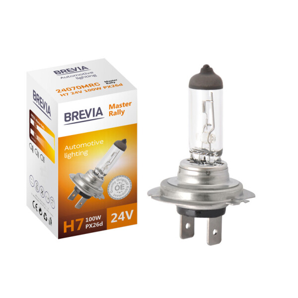 

Галогеновая лампа BREVIA H7 MASTER RALLY 24070MRC