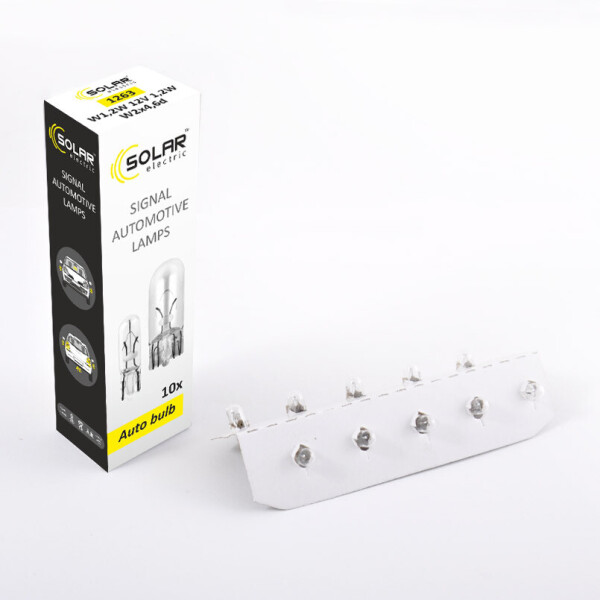 

Галогеновая лампа SOLAR W1.2W 12V (1263)