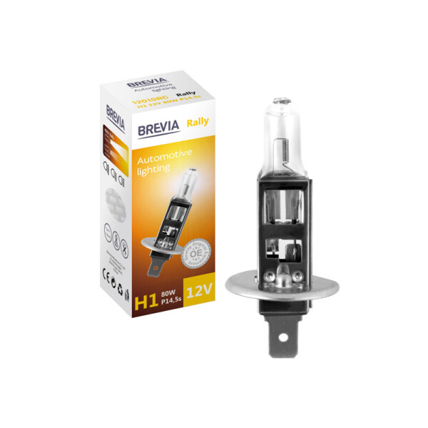 

Галогеновая лампа BREVIA H1 RALLY 12010RC