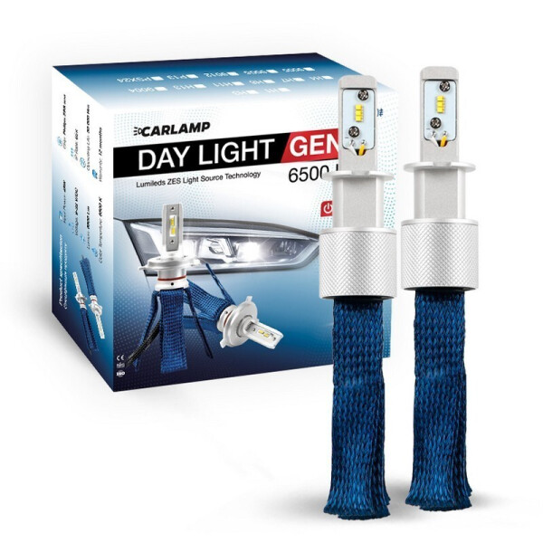 

Светодиодные атволампы H3 CARLAMP Day Light GEN2 Led для авто 6000K 6500Lm ZES (DLGH3)