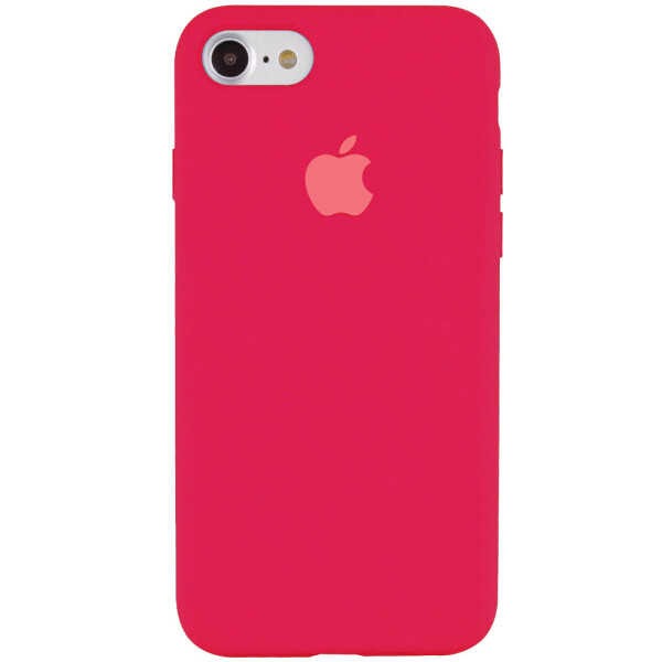 

Чехол Silicone Case Full Protective (AA) для Apple iPhone 7 (4.7'') Розовый / Hot Pink (132501)