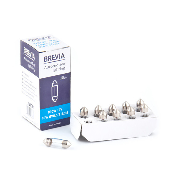 

Галогенная лампа BREVIA C10W 12V 10W 12313C