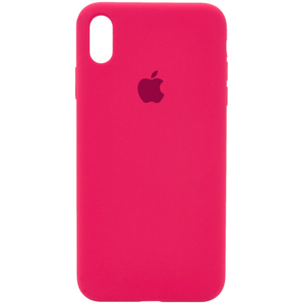 

Чехол Silicone Case Full Protective (AA) для Apple iPhone XR (6.1") Розовый / Hot Pink (134078)