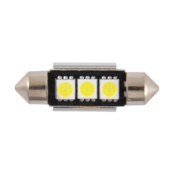 

Автолампы светодиодные Solar 12V SV8.5 T11х36mm Canbus 5050 3SMD white