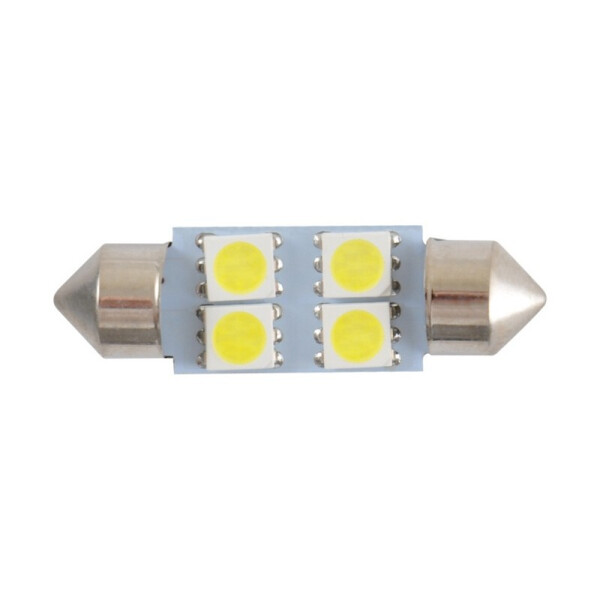 

Автолампы светодиодные Solar 12V SV8.5 T11x36 4smd 5050 white