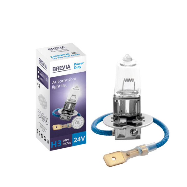 

Галогеновая лампа BREVIA H3 POWER DUTY 24030PDC