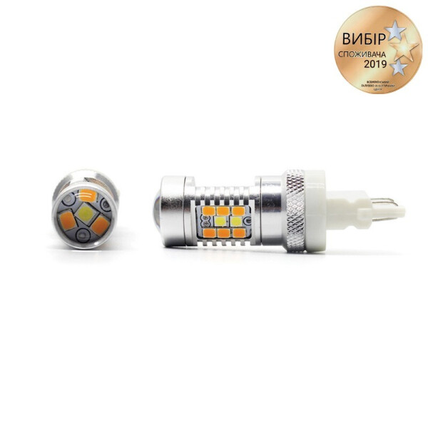 

Светодиодные автолампы Carlamp 4G-Series P27/7W T25 6000К 1500Лм (4G/3157W-Y)