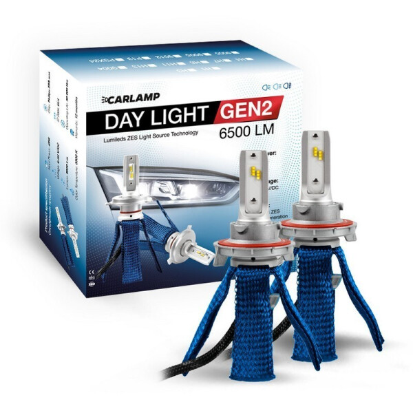 

Светодиодные автолампы H13 CARLAMP Day Light GEN2 Led для авто 6500Lm 6000K (DLGH13)
