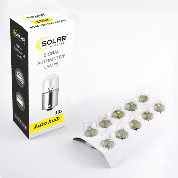 

Галогеновая лампа SOLAR R5W 12V (1254)