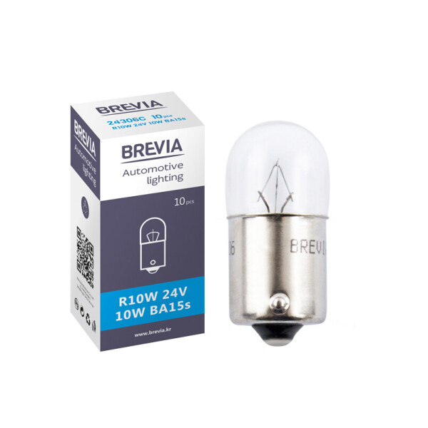 

Галогенная лампа BREVIA R10W 24V 10W 24306C