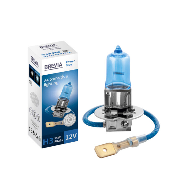 

Галогеновая лампа BREVIA H3 POWER BLUE 12030PBC