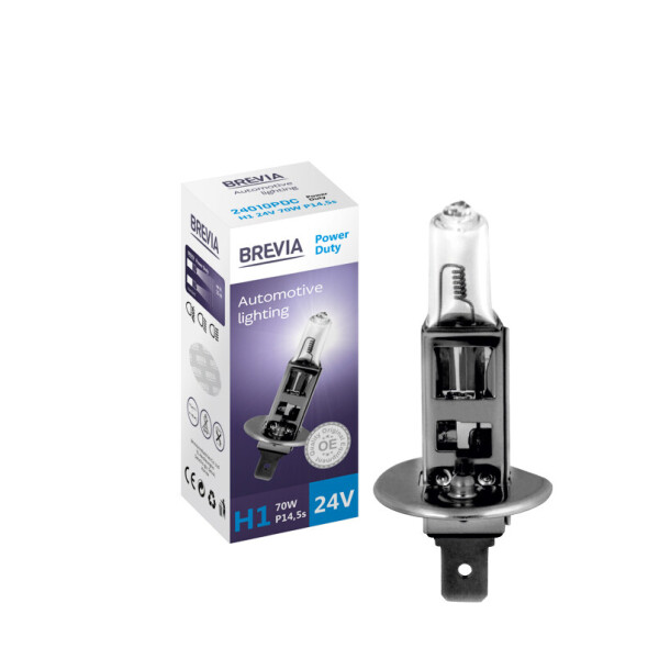 

Галогеновая лампа BREVIA H1 POWER DUTY 24010PDC