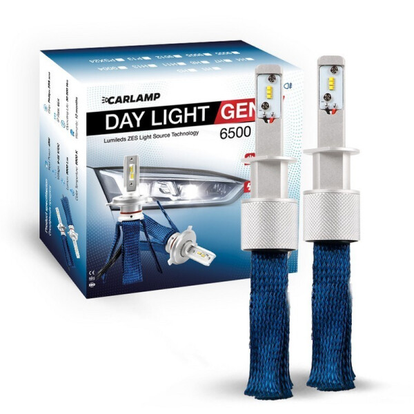 

Светодиодные автолампы H1 CARLAMP Day Light GEN2 Led для авто 6000K 6500Lm ZES (DLGH1)