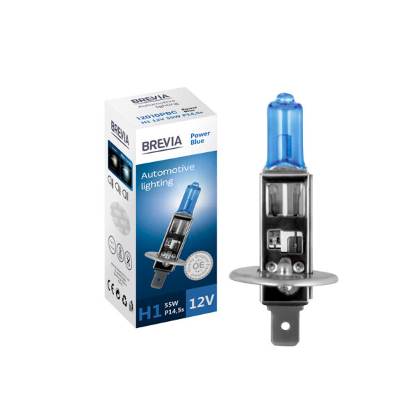 

Галогеновая лампа BREVIA H1 POWER BLUE 12010PBC