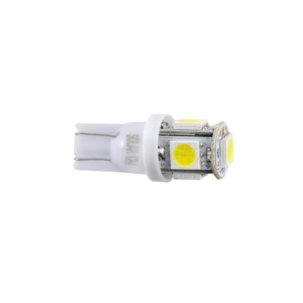 

Автолампы светодиодные Solar 12V T10 W2.1x9.5d 5smd 5050 white