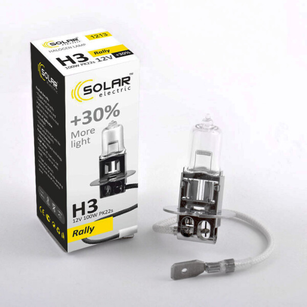 

Галогеновая лампа SOLAR H3 +30% 12V 1213
