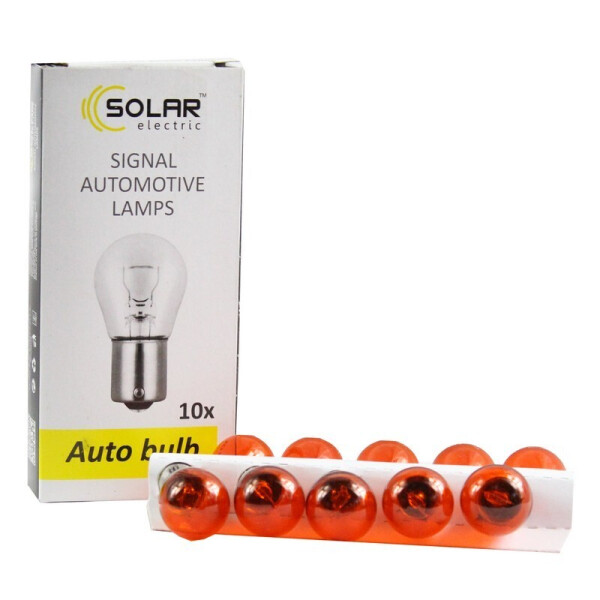 

Галогеновая лампа SOLAR PY21W Amber 12V (1251)