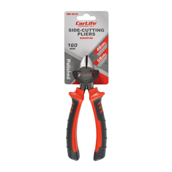 

Бокорезы Carlife 160 мм 46-58 HRC (WR5519)