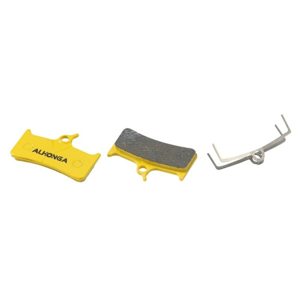 

Тормозные колодки дисковые ALHONGA HJ-DS09 совместимые Shimano XT M755/756/Grimeca system 8 sinter gold (BRS-42-05)