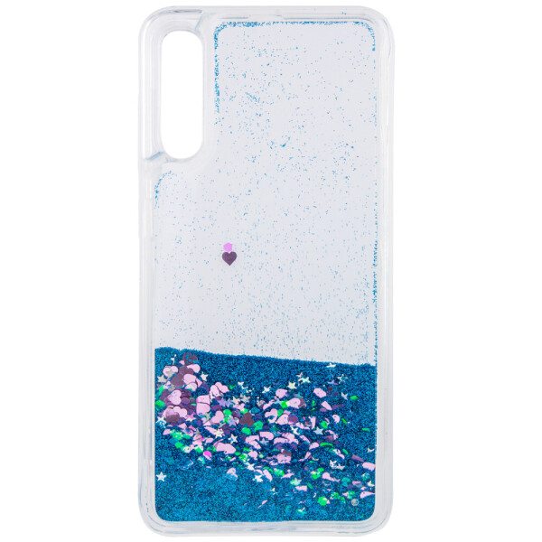 

TPU чехол Liquid hearts для Samsung Galaxy A50 (A505F) Бирюзовый (105464)