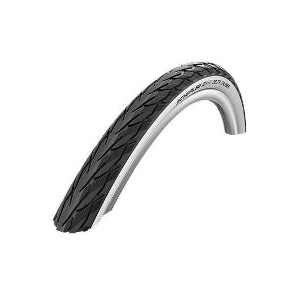 

24x1 3/8 (37-540) Schwalbe DELTA CRUISER HS392 K-Guard B/W SBC, 50EPI (TIR-O3-502)