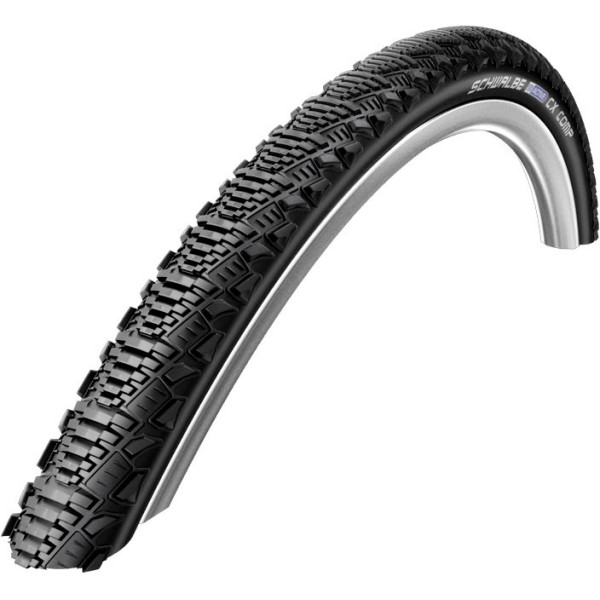 

28x1.35 700x35C (35-622) Schwalbe CX COMP K-Guard B/B-SK+RT HS369 SBC, 50EPI (TIR-O3-207)