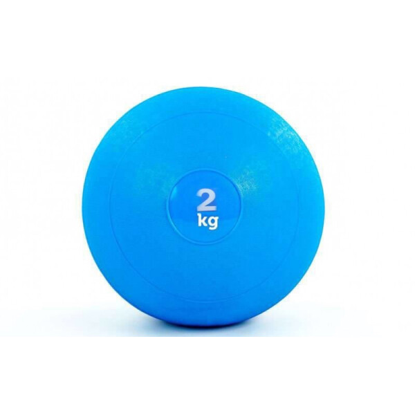 

Мяч набивной слэмбол для кроссфита Record SLAM BALL FI-5165-2 2кг Blue