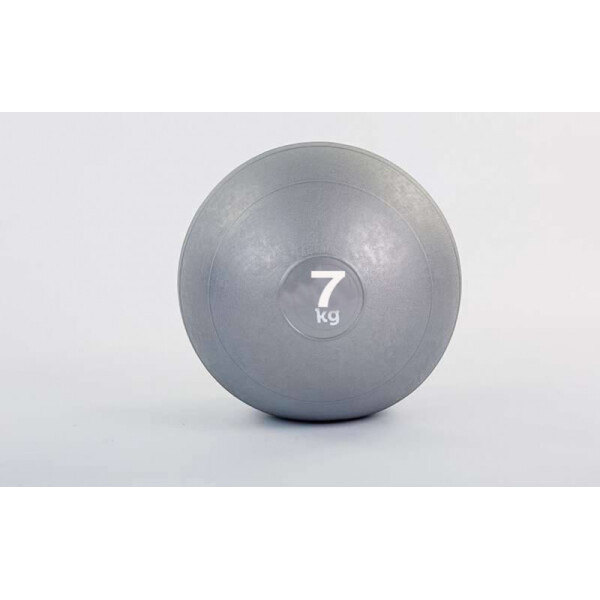 

Мяч набивной слэмбол для кроссфита Record SLAM BALL FI-5165-7 7кг Grey
