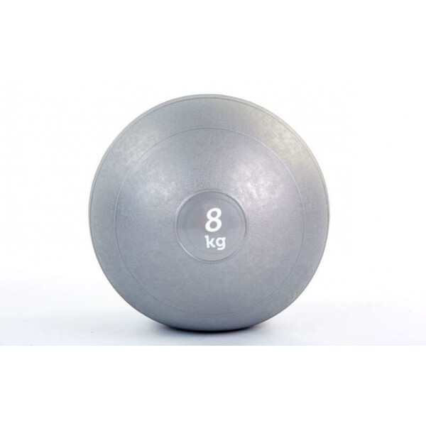 

Мяч набивной слэмбол для кроссфита Record SLAM BALL FI-5165-8 8кг Grey
