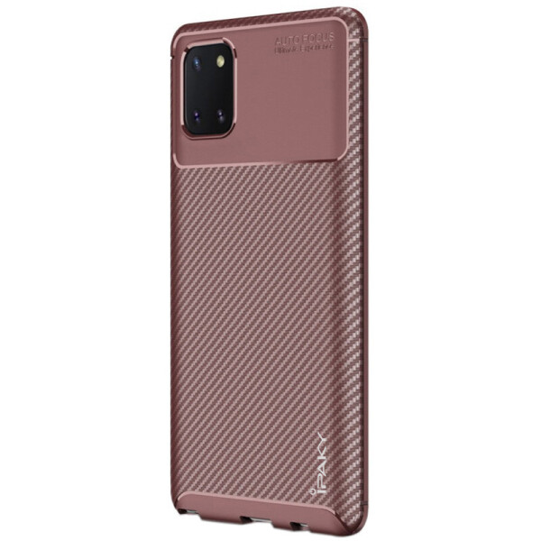 

TPU чехол iPaky Kaisy Series для Samsung Galaxy Note 10 Lite (A81) Коричневый (124178)