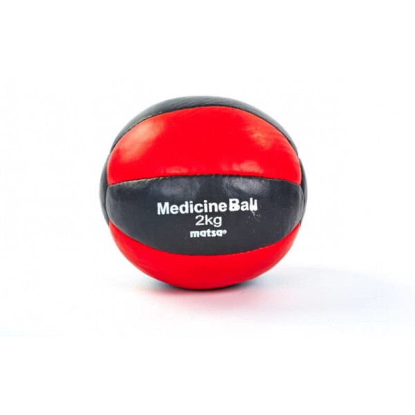 

Мяч медицинский медбол MATSA Medicine Ball ME-0241-2 2кг Black/Red