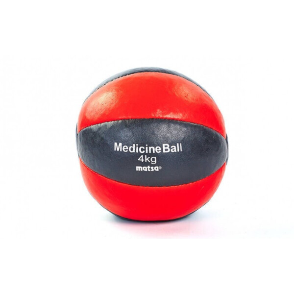 

Мяч медицинский медбол MATSA Medicine Ball ME-0241-4 4кг Black/Red